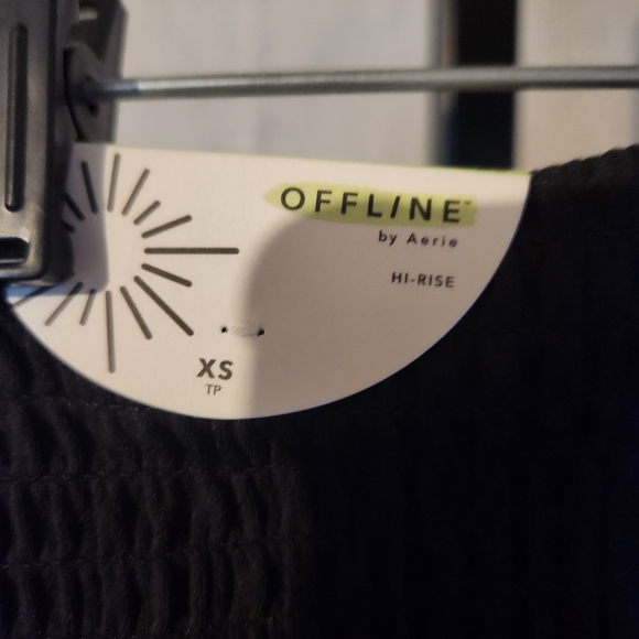 Offline By Aerie Black High-Waisted Flare Pa - Picture 5 of 6
